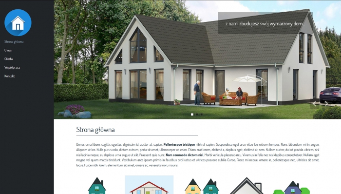 przykłady stron internetowych, przykłady gotowych stron dla firm