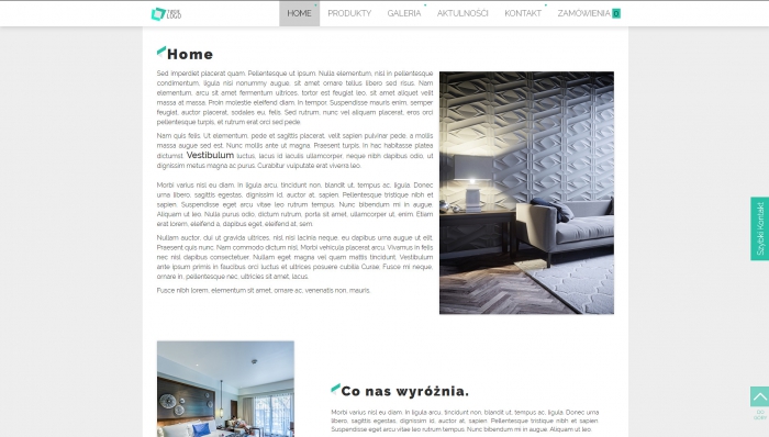 przykład strony internetowej, przykładowe szablony stron profesjonalnych