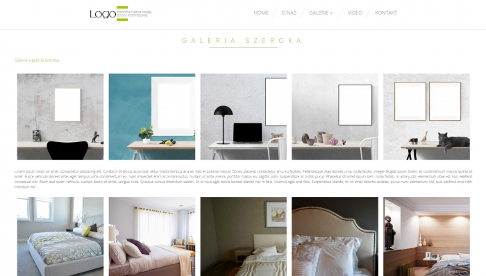 przykład stron www, przykładowy szablon strony internetowej