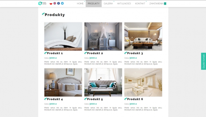 przykład strony internetowej, przykładowe szablony stron profesjonalnych