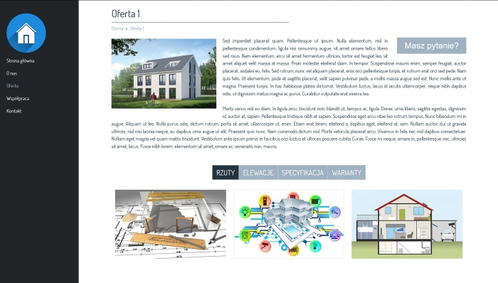 przykłady stron internetowych, przykłady gotowych stron dla firm