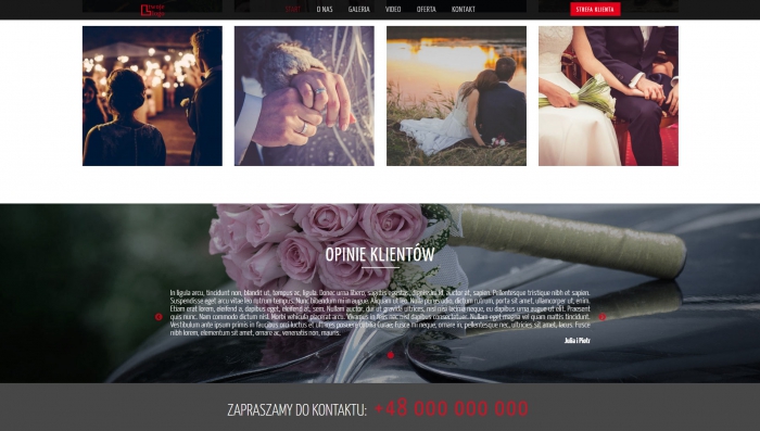 przykład strony, przykładowe strony o tematyce fotograficznej