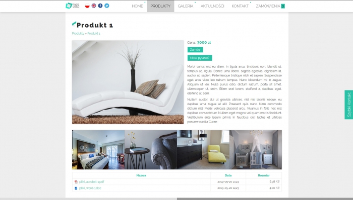 przykład strony internetowej, przykładowe szablony stron profesjonalnych