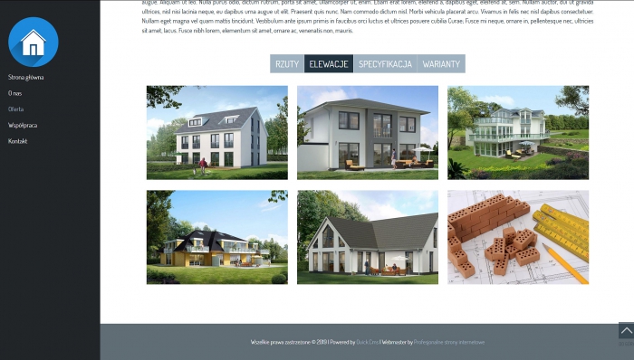 przykłady stron internetowych, przykłady gotowych stron dla firm