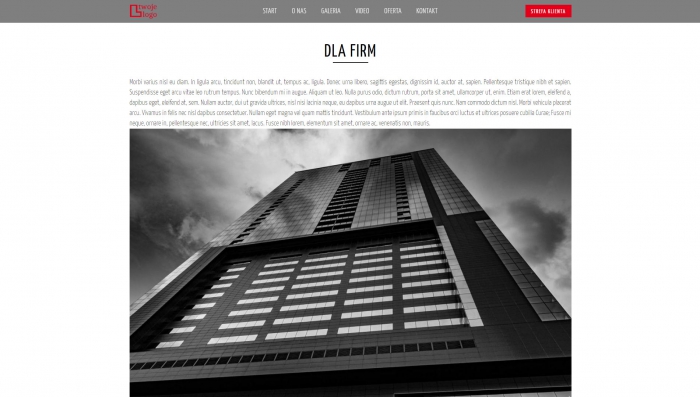 przykład strony, przykładowe strony o tematyce fotograficznej