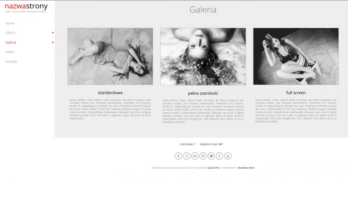 przykładowa strona www, gotowe strony internetowe, przykłady szablonu