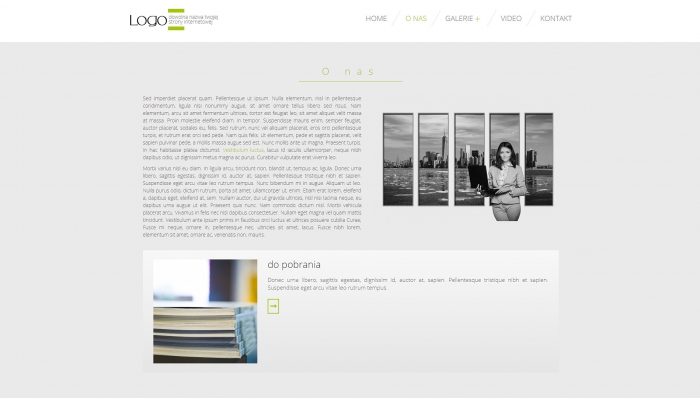 przykład stron www, przykładowy szablon strony internetowej