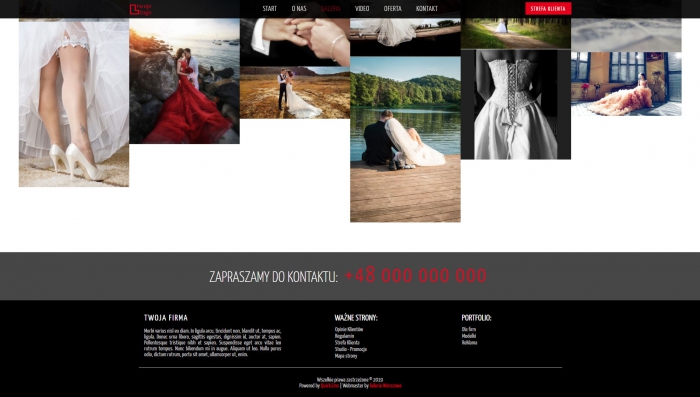 przykład strony, przykładowe strony o tematyce fotograficznej