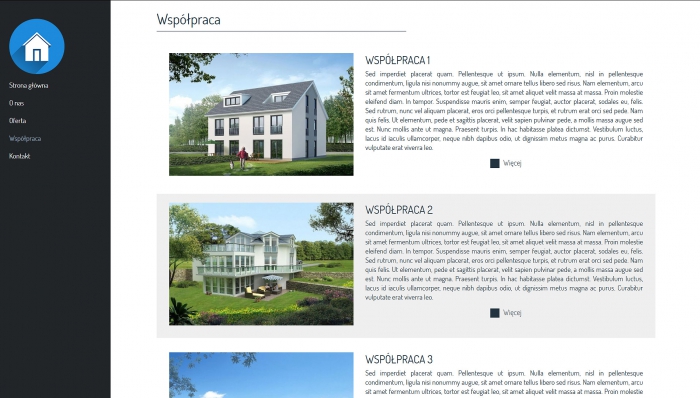 przykłady stron internetowych, przykłady gotowych stron dla firm