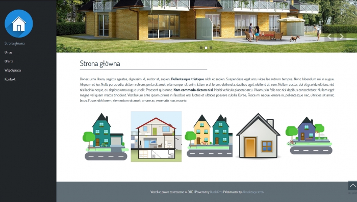 przykłady stron internetowych, przykłady gotowych stron dla firm