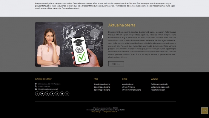 demo strony dla psychologa