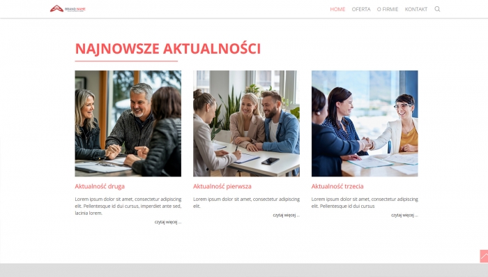 przykład stron dla ubezpieczalni