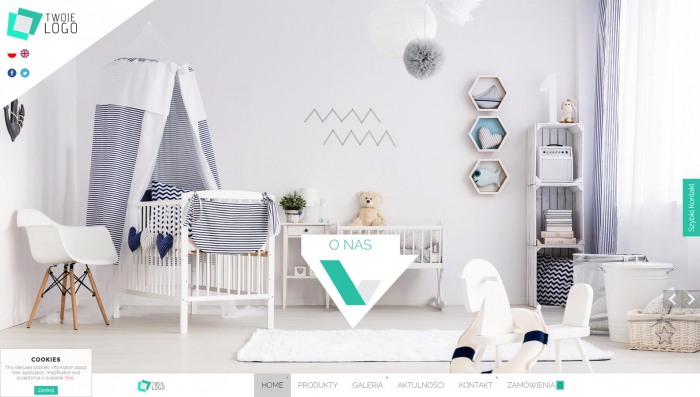 przykładowa strona z samodzielną edycją pełnoekranowego pokazu slajdów